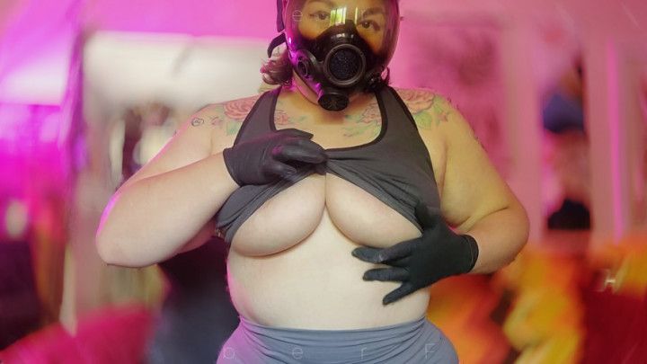 Gas Mask + Gloves Date POV Fucking