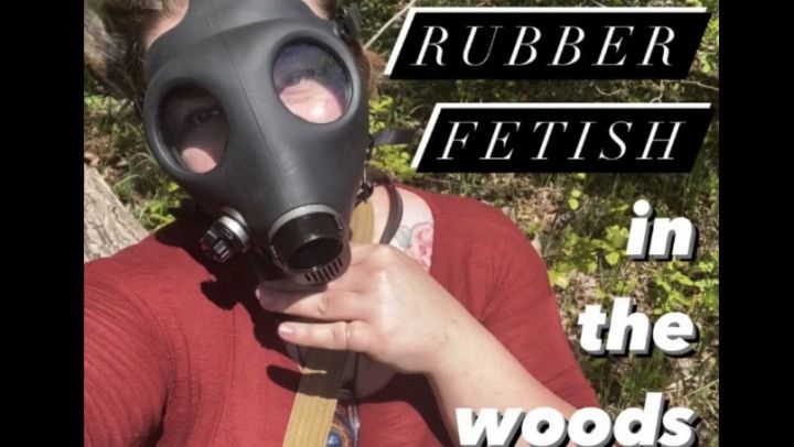 Gas Mask + Rubber Boot Fetish ASMR Outdoor