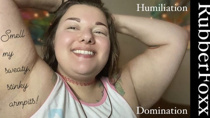 Smell my Armpits BBW Femdom Humiliation