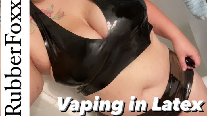 Late Night Vaping in Latex