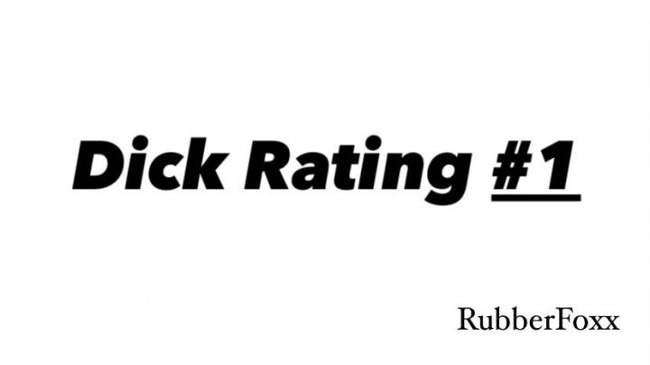 Dick Rating #1