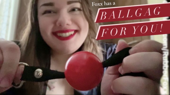 Ball Gagging You POV FEMDOM