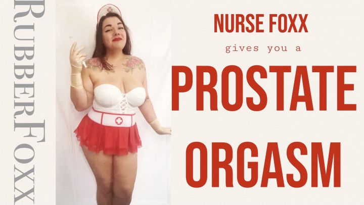 Femdom Nurse gives Prostate Orgasm POV