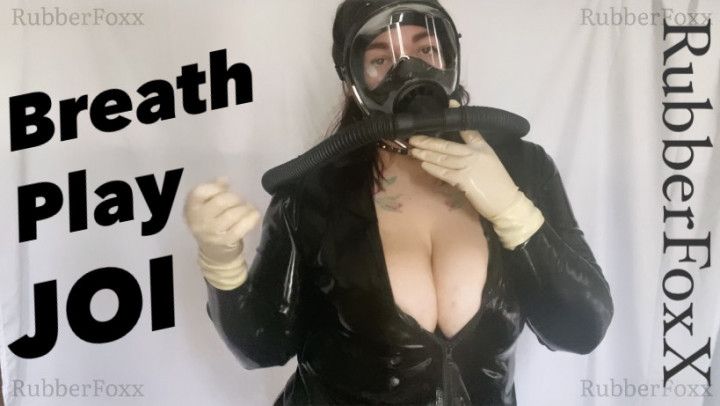 Running Out of Air JOI Gas Mask Breath Play FEMDOM
