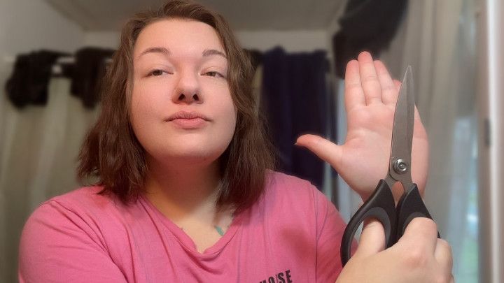 SFW VLOG Hair Brushing, Cutting, Chat