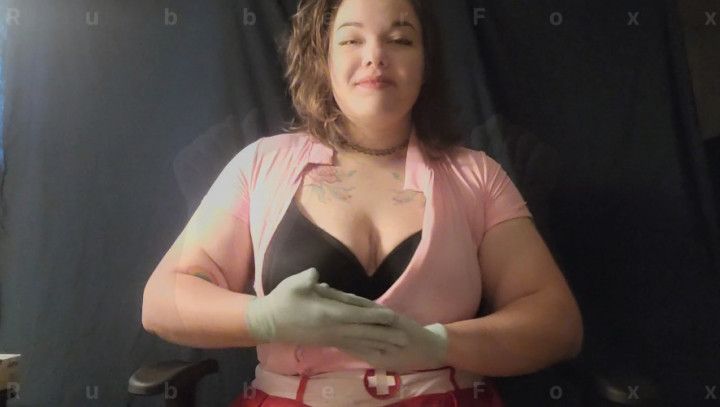 POV Body + Prostate Exam by Nurse in Gloves FEMDOM