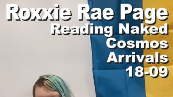 Roxxie Rae Page Reading Naked The Cosmos Arrivals 18-09