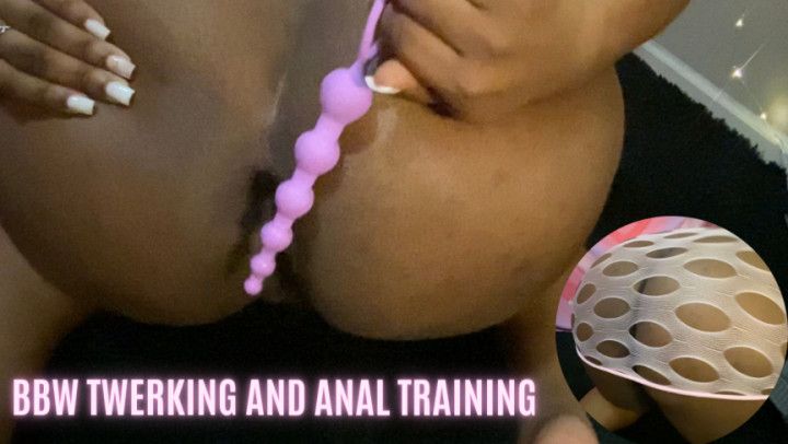 BBW TWERKING AND ANAL TRAINING