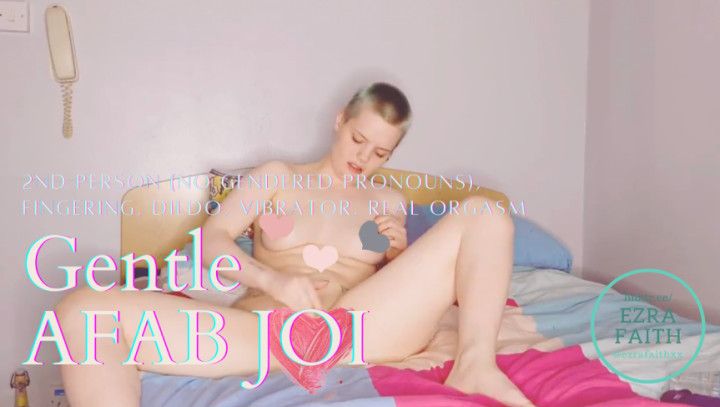 F4F JOI with dildo + vibe