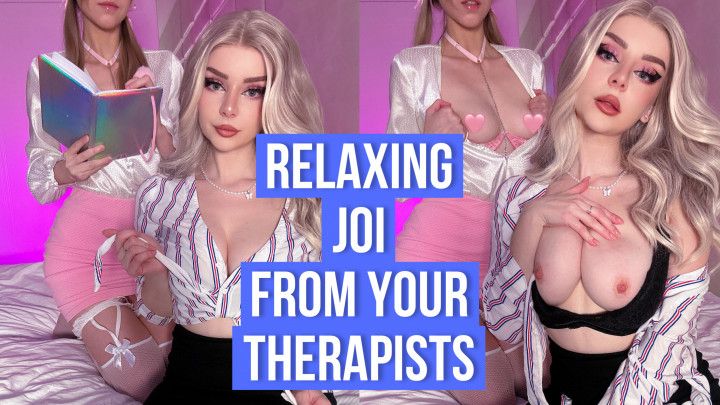 Sexy Therapists Help You Relax with a JOI