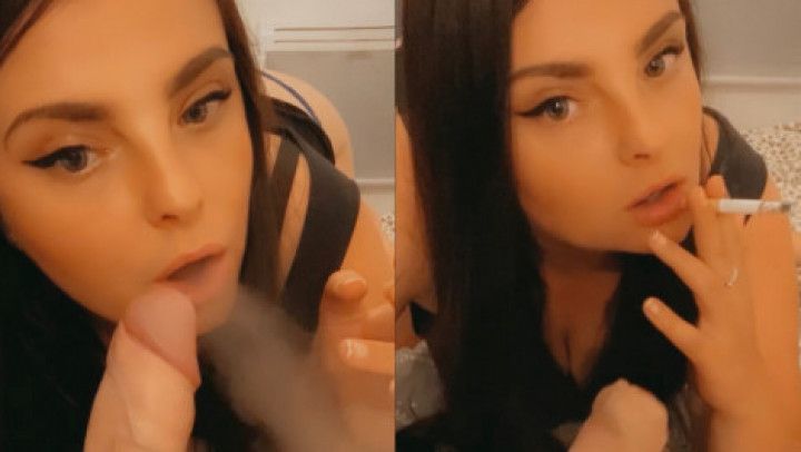 Smoking Fetish Blowjob