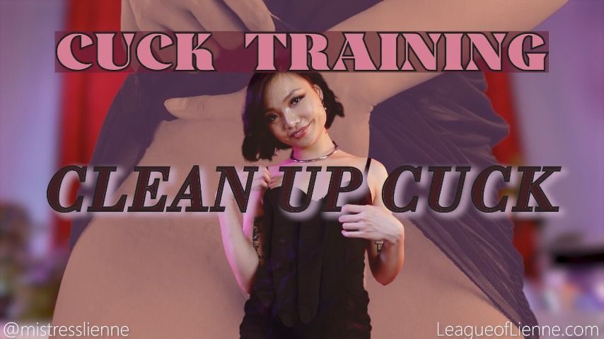 CUCK TRAINING: CleanUp Cuck CEI