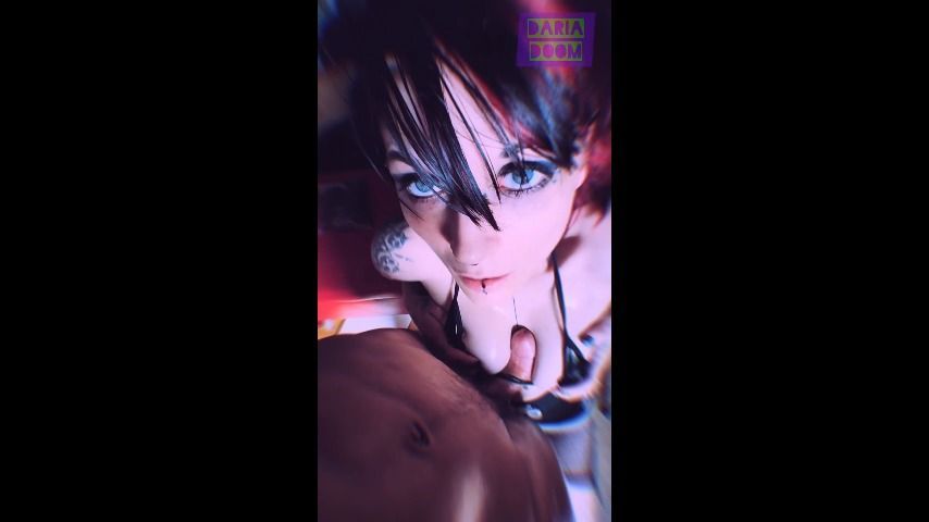 POV - Your Emo Dreamgirl Sucks Your Cock &amp; You Fuck Her Tits