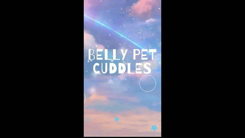 Belly Pet Cuddles