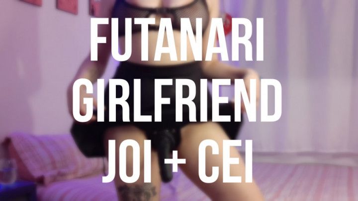 Playful femdom Futanari JOI + CEI