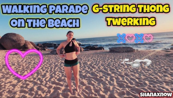 PARADE BEACH SHORT SHORTS SPORTSWEAR TWERKING G STRING THONG