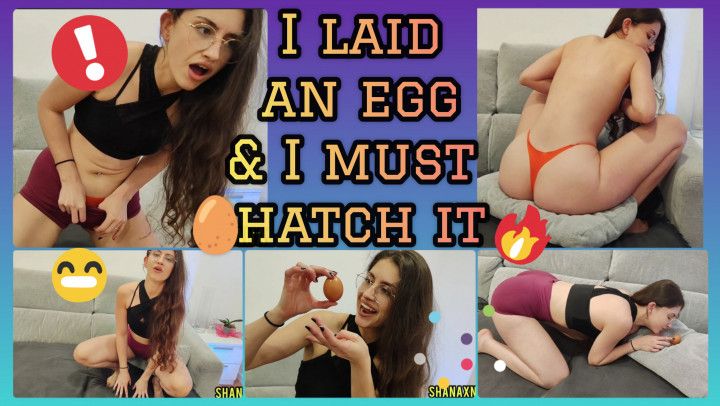 CHICKEN BODY TRANSFORMATION I LAID AN EGG BIG ASS HATCH IT