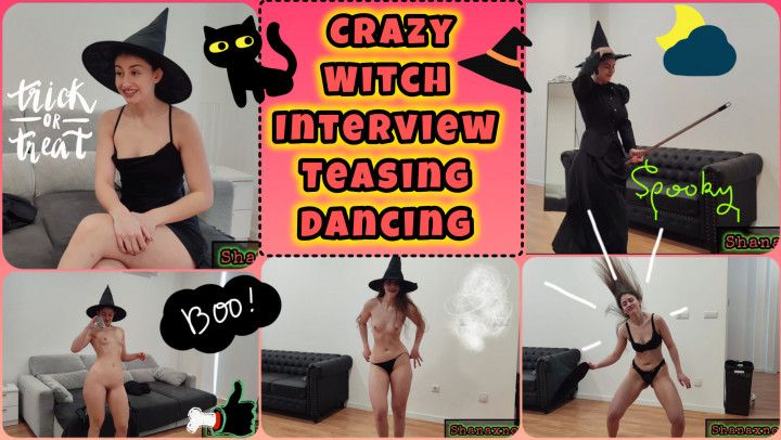 CRAZY WITCH OILED BODY INTERVIEW STRIPTEASE MAGIC SPELL