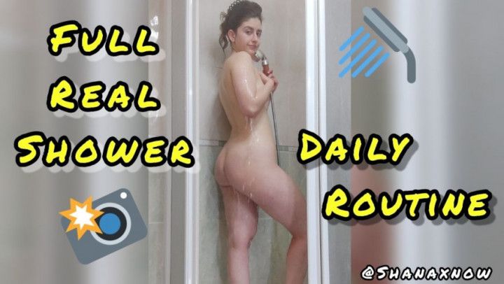 FULL REAL SHOWER WITH ME