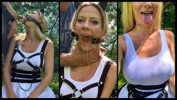 Blowjob And Facial In The Park