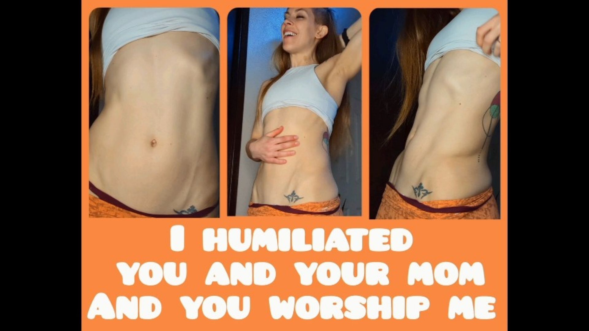 I Humiliated You and Your Mom As You Worship Me