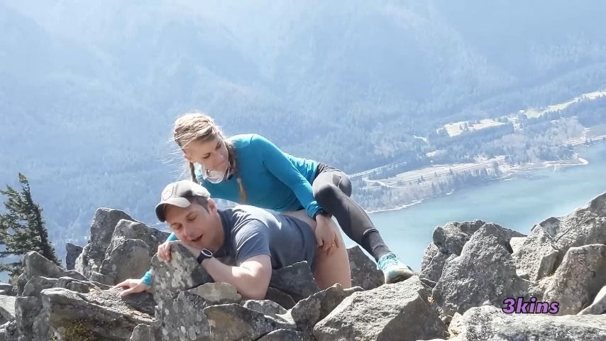 Taking His Ass On A Mountain