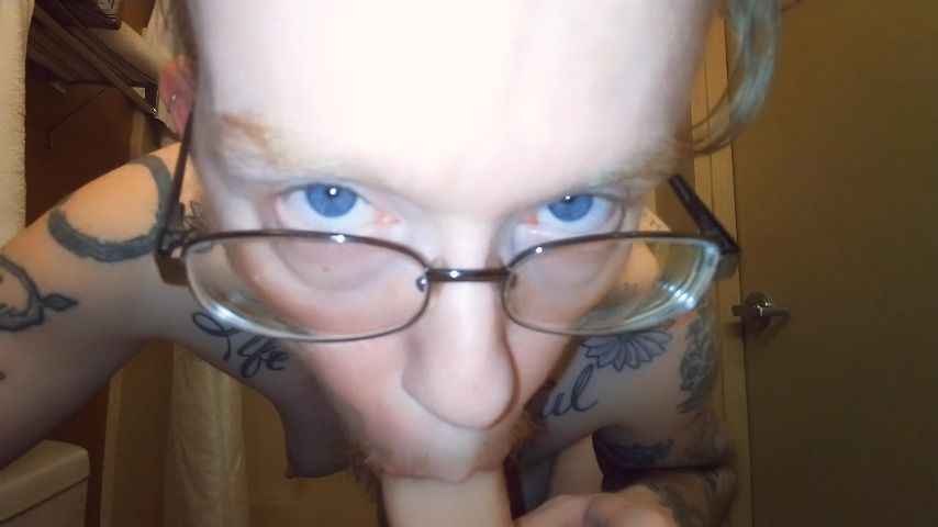 Dildo Spitty Blowjob POV FTM