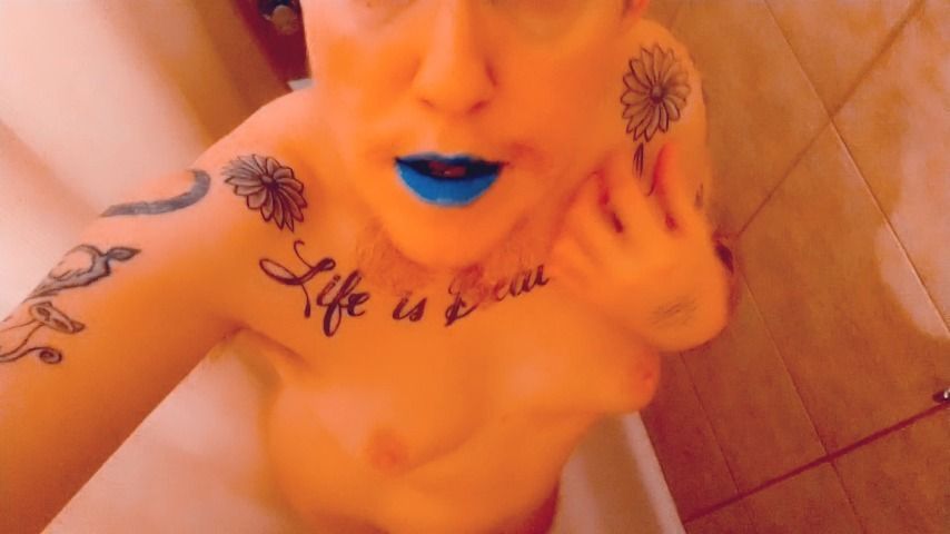 Blue Lipstick, Vibrator Orgasm FTM