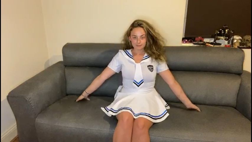 Teen Anime School Uniform Orgasm