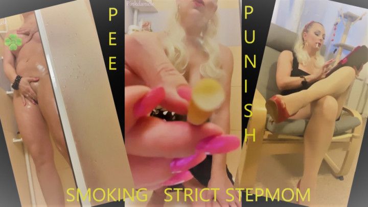 Smoking stepmom will punish you