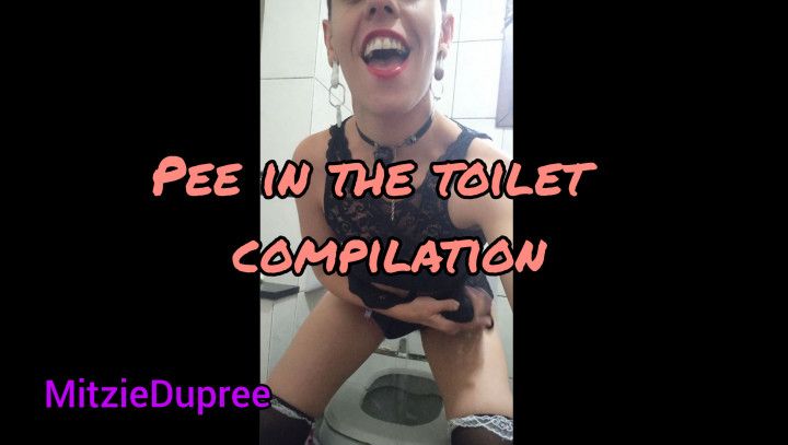 Pee in the toilet compilation