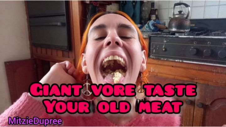 Giant Vore taste your old meat