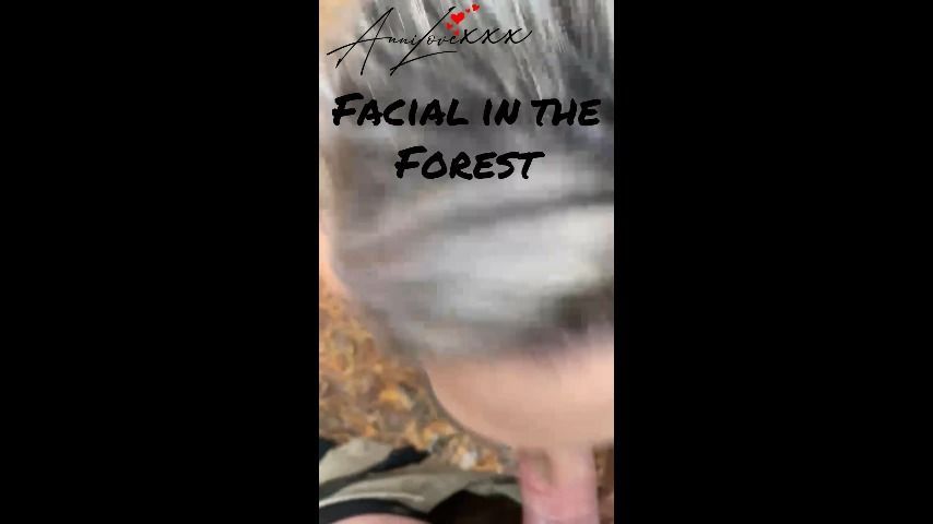 Facial in  the Forest