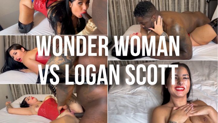 Queenie Gee as Wonder Woman Vs Logan Scott