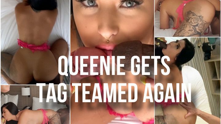 Queenie Gee gets Tagteamed