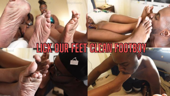Lick Our Feet Clean Footboy ft Queen Melanin