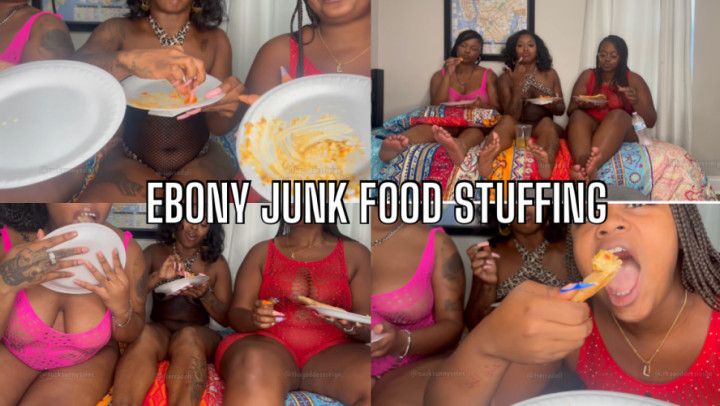 Ebony junk food stuffing