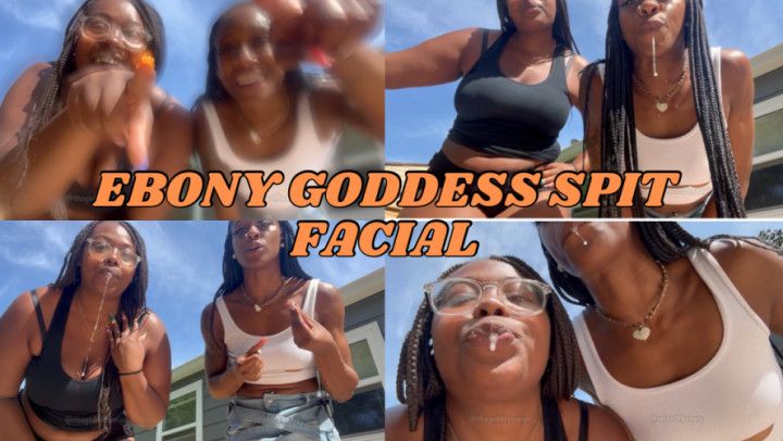 Ebony Goddess Spit Facial ft Solesofbeauty
