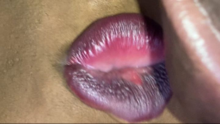 Black Cherry Lipstick Cum Swallow