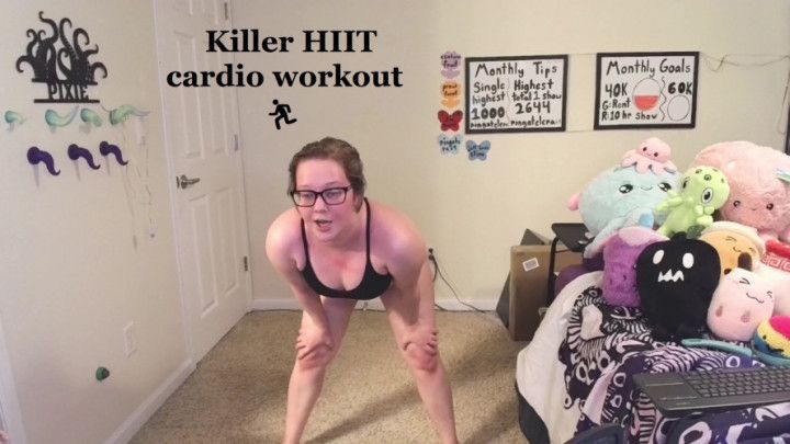 Killer HIIT cardio workout