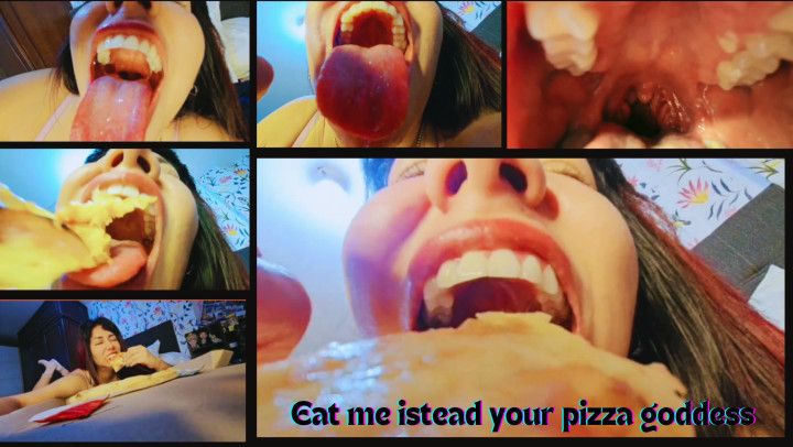 Vore pizza- Eat me goddess Debora