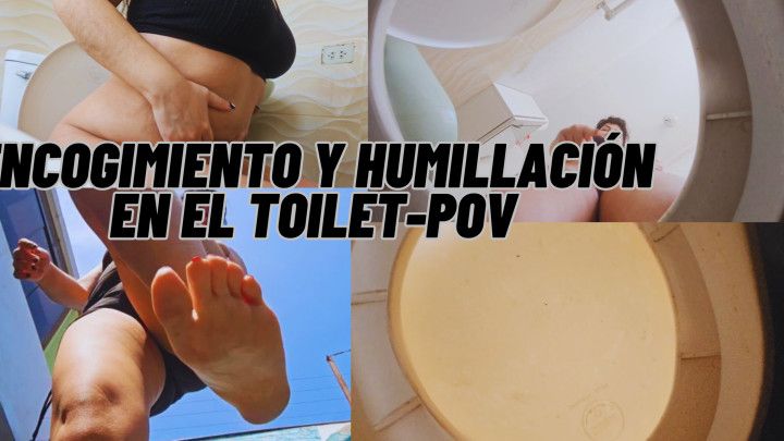 Shrinking and toilet humiliation POV