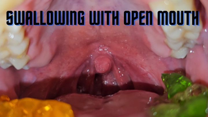 Vore- Eating with open mouth