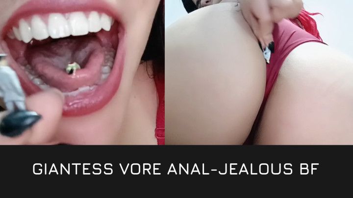 Giantess vore anal