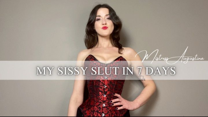 My Sissy Slut in 7 Days