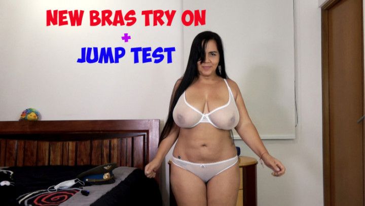 New Bras Try On and Jump Test