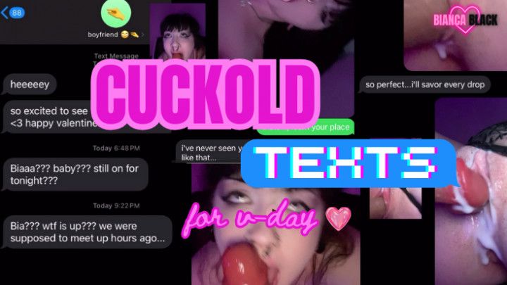 CUCKOLD TEXTS For V-Day