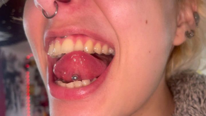 MOUTH TOUR no makeup teeth count uvula check tonsil check