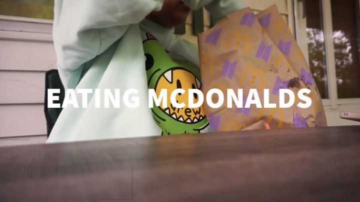 EATING MCDONALDS