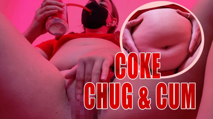 Coke Belly Bloat Chug &amp; Cum